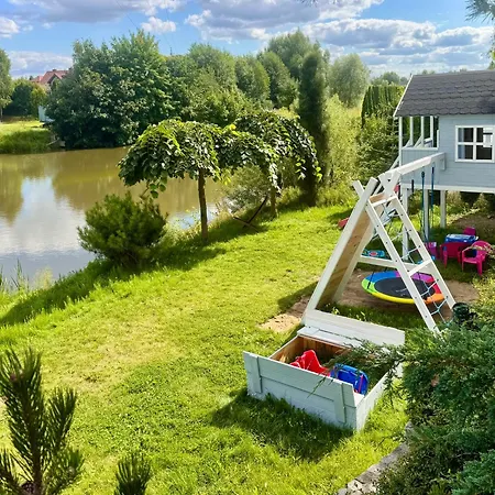Orle Gniazdo Nad Morzem, Dom Jacuzzi Staw 10 Min Do Gdanska 别墅 Jankowo